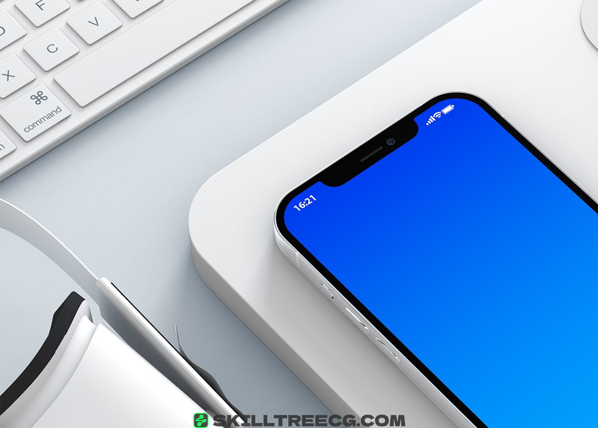 图片[4]-iPhone 12 Pro PSD Mockup（766605）-技能树